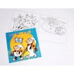 AKIM Omalovánky 21x21 Pohádkový svět 100401 – Hledejceny.cz