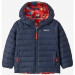 Patagonia Baby Reversible Down Sweater Hoody fox chase/madder red – Zboží Dáma