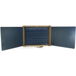 Jeujura Dřevěná trojkřídlá multifunkční tabule 156 x 43 cm s příslušenstvím – Zboží Živě