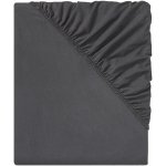 Livarno Home Napínací prostěradlo z jemného flanelu 180-200x200 šedé – Sleviste.cz