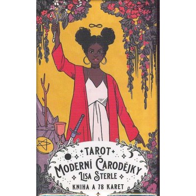 Tarot moderní čarodějky Kniha a 78 karet – Zboží Dáma