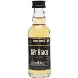 BenRiach Curiositas 10y Mini 46% 0,05 l (holá láhev)