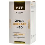 ATP 1+1 Vitality Zinek Chelate + B6 60 tablet – Hledejceny.cz