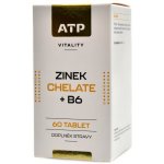 ATP Vitality Zinek Chelate + B6 60 tablet – Hledejceny.cz