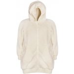 Vlnka Prodloužená mikina z ovčí vlny přírodní – Zboží Dáma