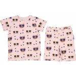Geggamoja letní tričko a kraťasy Pink Cool Cats – Zbozi.Blesk.cz