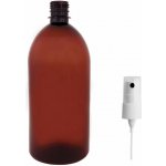 Tera Plastová láhev hnědá s kosmetickým rozprašovačem 1 l – Sleviste.cz