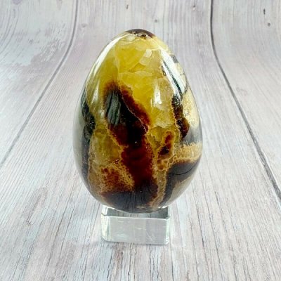 Nefertitis Septárie vajíčko bytová dekorace 26 NF60612 - cca 5,2 x 7,5 cm, 272,2 g – Hledejceny.cz
