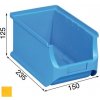 Úložný box Allit Plastové boxy na drobný materiál 150x235x125 mm žluté