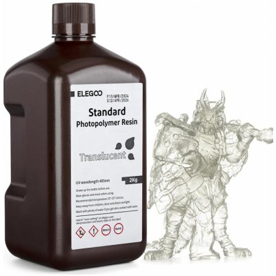 Elegoo Standard Resin 2KG Translucent 50.103.0178 – Zboží Živě
