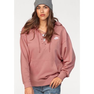 lace up nike hoodie