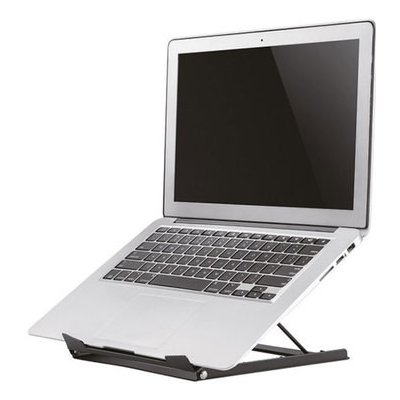 Neomounts NSLS075BLACK/Držák na notebook,tablet/na stůl/10-16"/nosn. 5kg/ 5 různých výškových poloh/skládací/černý, NSLS075BL – Zboží Mobilmania