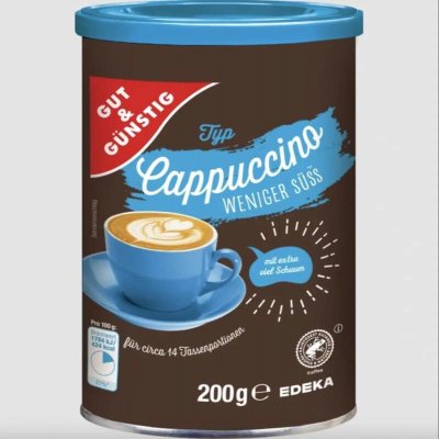 G&G CAPPUCCINO - méně sladké 200 g – Sleviste.cz