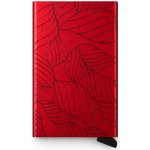 SECRID Kovové pouzdro na karty Cardprotector Red Leaves červené – Zbozi.Blesk.cz