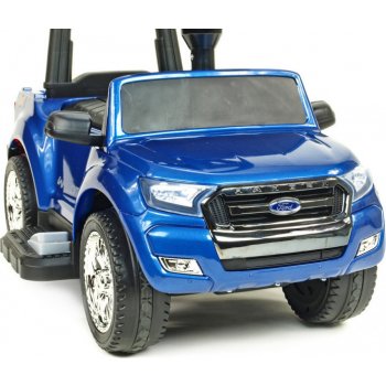 Daimex autíčko Ford Ranger s vodící tyčí pro nejmenší 6V metalíza modrá