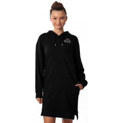 Kappa LOGO IGERTA šaty černá – Sleviste.cz