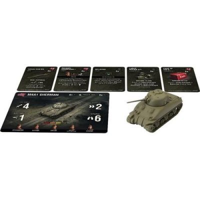 Gale Force Nine World of Tanks Miniatures Game American M4A1 75mm Sherman – Hledejceny.cz