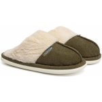 Oldcom HUGGY Unisex bačkory khaki – Sleviste.cz