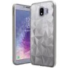 Pouzdro a kryt na mobilní telefon Samsung PROTEMIO 9440 PRISM SERIES TPU obal Samsung Galaxy J4 (J400) průhledný