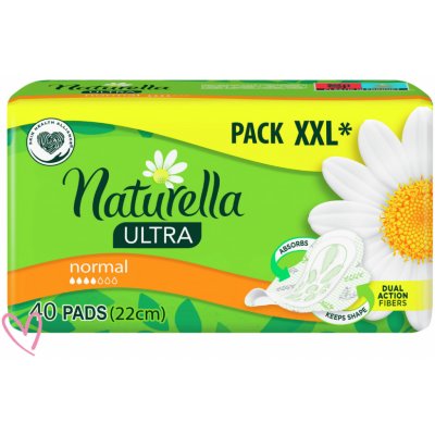 Naturella Ultra Normal Hygienické Vložky S Křidélky 40 ks – Zbozi.Blesk.cz