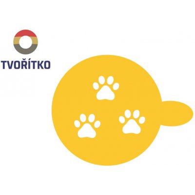 TVOŘÍTKO Tlapičky - šablona – Hledejceny.cz