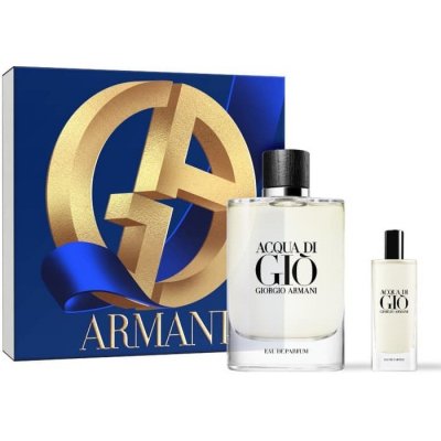 Armani Acqua di Gio Eau de Parfum Dárková sada pánská parfémovaná voda 125 ml a miniaturka pánská parfémovaná voda 15 ml