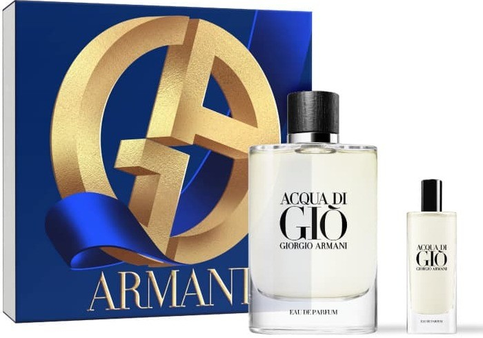 Armani Acqua di Gio Eau de Parfum Dárková sada pánská parfémovaná voda 125 ml a miniaturka pánská parfémovaná voda 15 ml