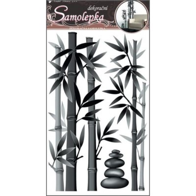 Anděl 10015 samolepící dekorace bambus šedý 60x32cm – Zboží Mobilmania