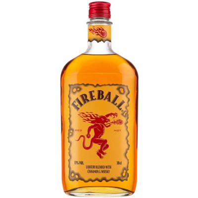 Fireball Cinnamon Whisky 33% 0,7 l (holá láhev) – Zboží Dáma