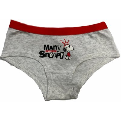 EPlus dívčí spodní prádlo Snoopy šedé – Zboží Mobilmania