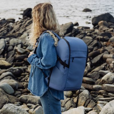 Beckmann Batoh Street FLX Velvet modrá – Sleviste.cz