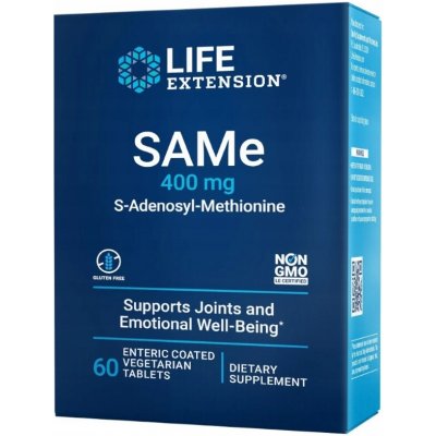 Life Extension S-Adenosyl L-Methionin 400 mg 60 tablet – Hledejceny.cz