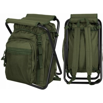 Mil-Tec se stoličkou zelený 20 l – Hledejceny.cz