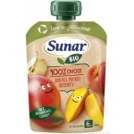 Sunar BIO ovocná kapsička Jablko, mango, broskev 100g – Zboží Dáma