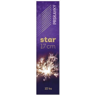 Star prskavky 17 cm 10 ks – Hledejceny.cz