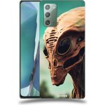 Pouzdro ACOVER Samsung Galaxy Note 20 s motivem Alien I