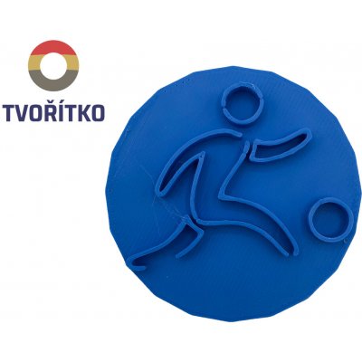 TVOŘÍTKO Fotbalista I Rozměr: 8 cm, + Vykrajovátko: Ano – Hledejceny.cz