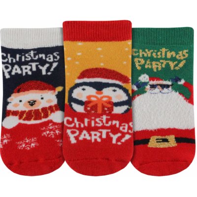 Darré Dětské ponožky termo Vánoční party C – Zboží Mobilmania