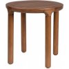 Konferenční stolek Zuiver STORM 45 cm ořechové dřevo