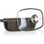 Banquet Pekáč s nepřilnavým povrchem Premium Dark Brown 39,5 x 22 x 11 cm s poklicí s aroma knobem – Zboží Dáma