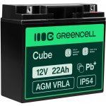 Green Cell 12V 22Ah AGM54 – Zbozi.Blesk.cz