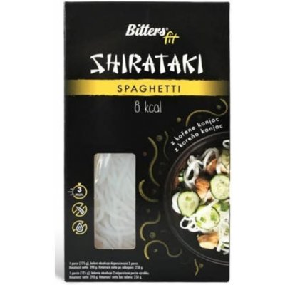 Bitters Shirataki FIT špagety slim 390 g – Zbozi.Blesk.cz