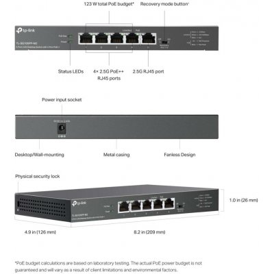 TP-Link TL-SG105PP-M2 – Zbozi.Blesk.cz