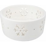 Svícen porcelánový vločky 5 cm – Hledejceny.cz