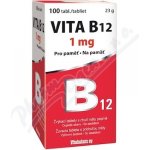 Vitabalans VITA B12 1000 µg žuvacie tablety s príchuťou mäty 100 tablet – Hledejceny.cz