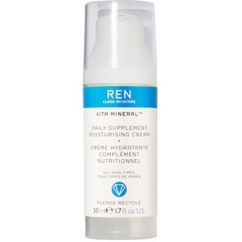 Ren Vita Mineral denní hydratační krém s vyživujícím účinkem Daily Supplement Moisturising Cream With Bio Extracts 50 ml