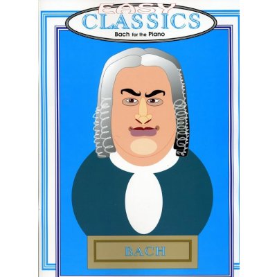 Easy Classics For Piano Bach noty na klavír 1225922 – Zbozi.Blesk.cz