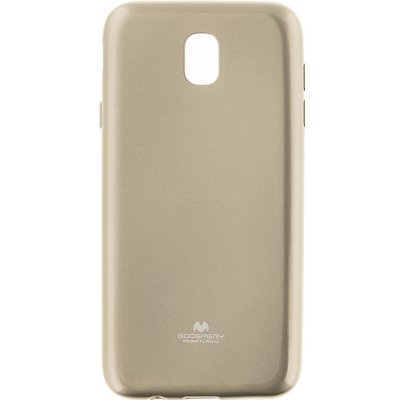 Pouzdro Mercury Jelly Case Samsung Galaxy J7 2017 zlaté – Zboží Mobilmania