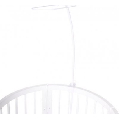 MIMIKO Držák kovový na baldachýn bílý – Sleviste.cz