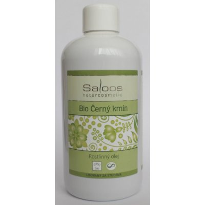 Saloos černý kmín rostlinný olej lisovaný za studena 250 ml – Sleviste.cz